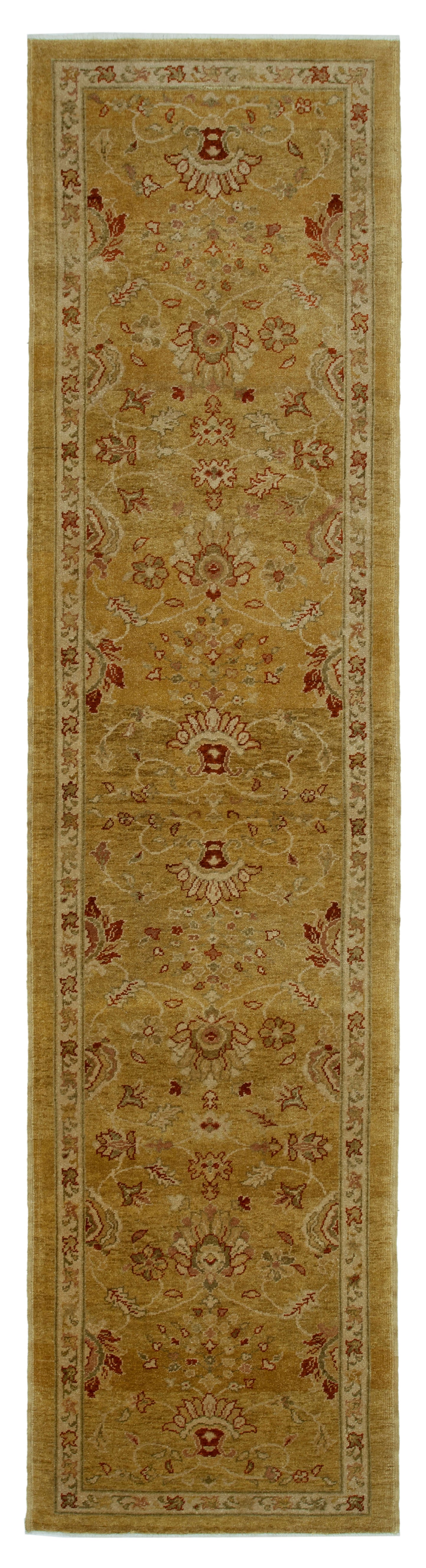 3x11 Yellow Oushak Runner Rug - 33865