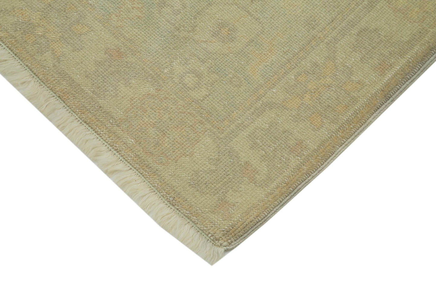 3x12 Beige Oushak Runner Rug - 33894