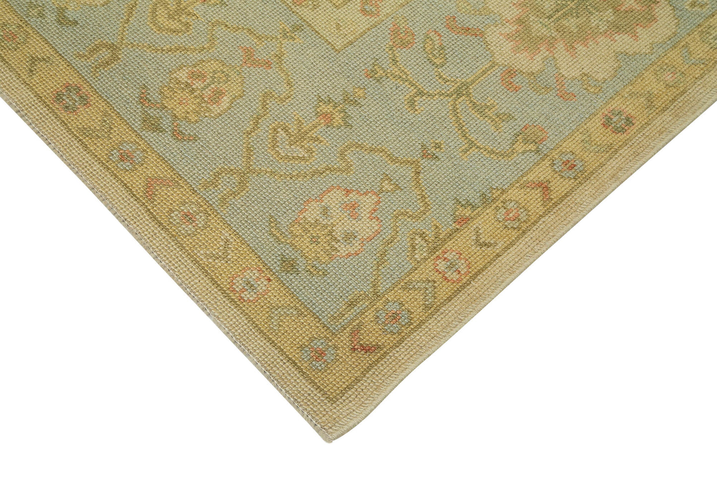 8x11 Beige Oushak Rug - 33926