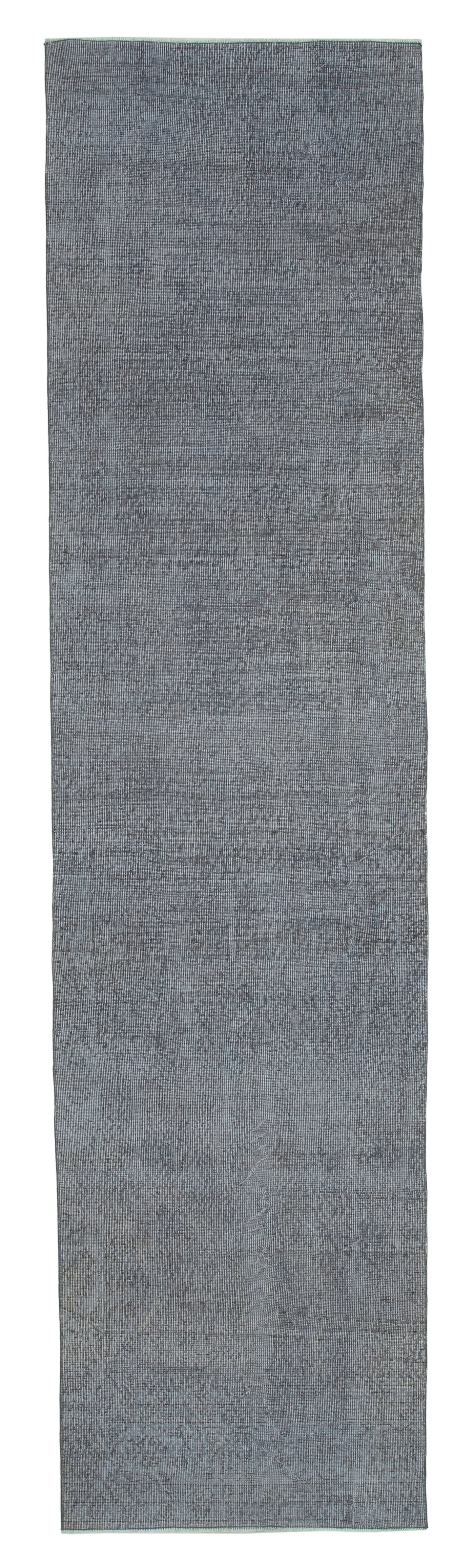 3x12 Grey Overdyed Runner Rug - 34184