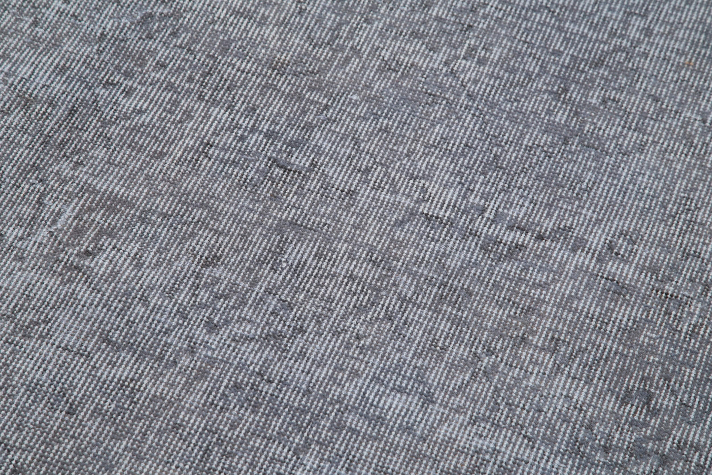 3x12 Grey Overdyed Runner Rug - 34184