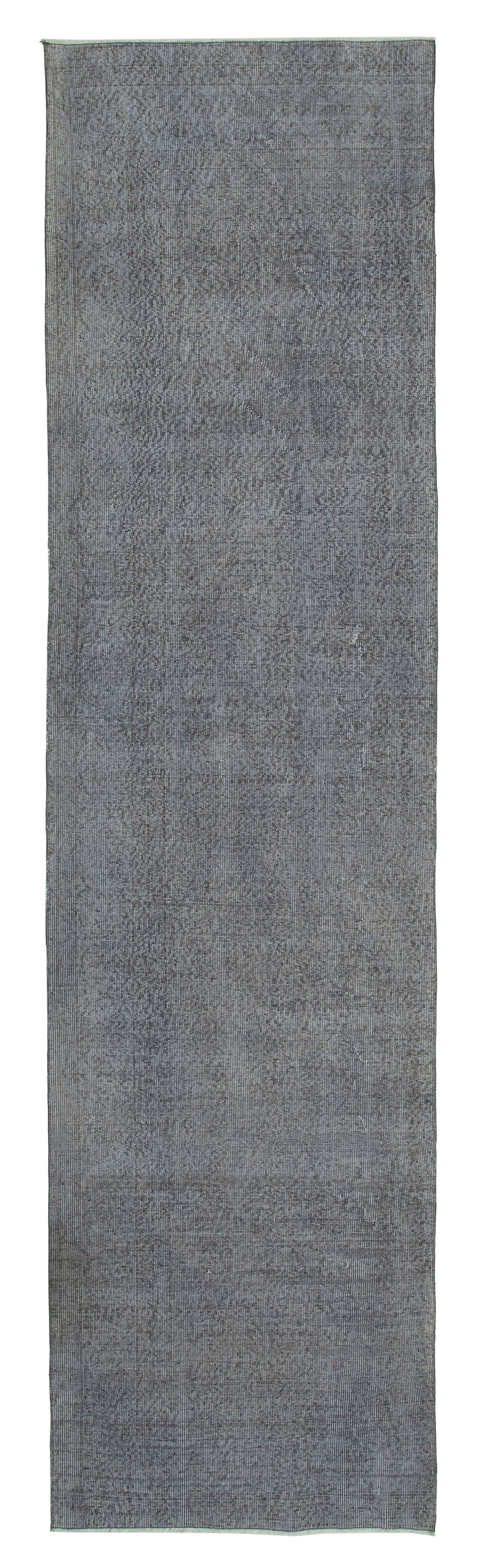 3x12 Grey Overdyed Runner Rug - 34186