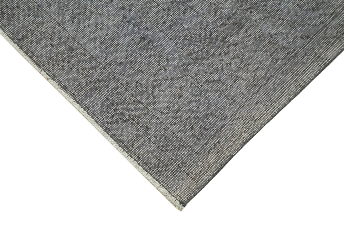 3x12 Grey Overdyed Runner Rug - 34186