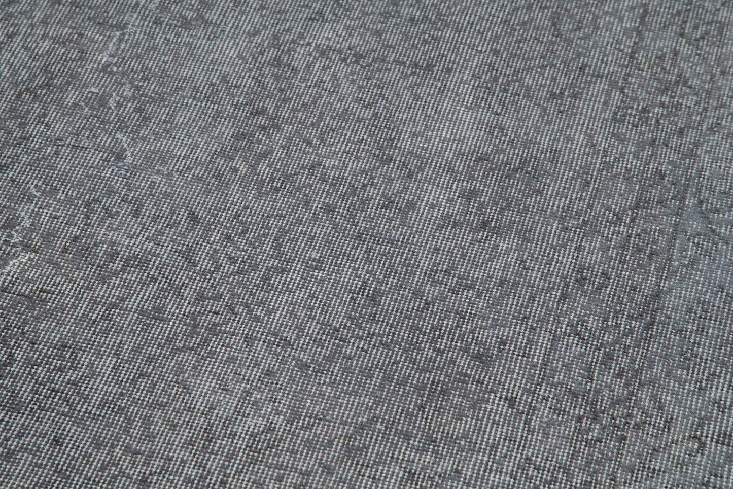 3x12 Grey Overdyed Runner Rug - 34186