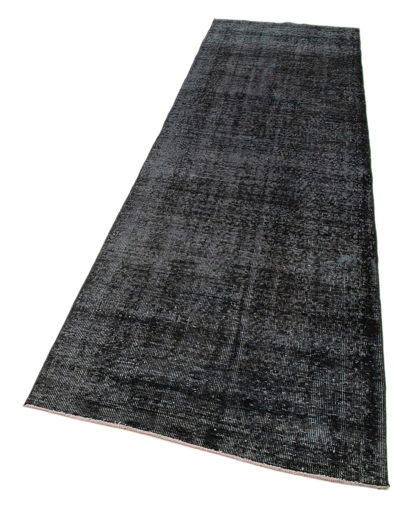 3x11 Black Overdyed Runner Rug - 34211