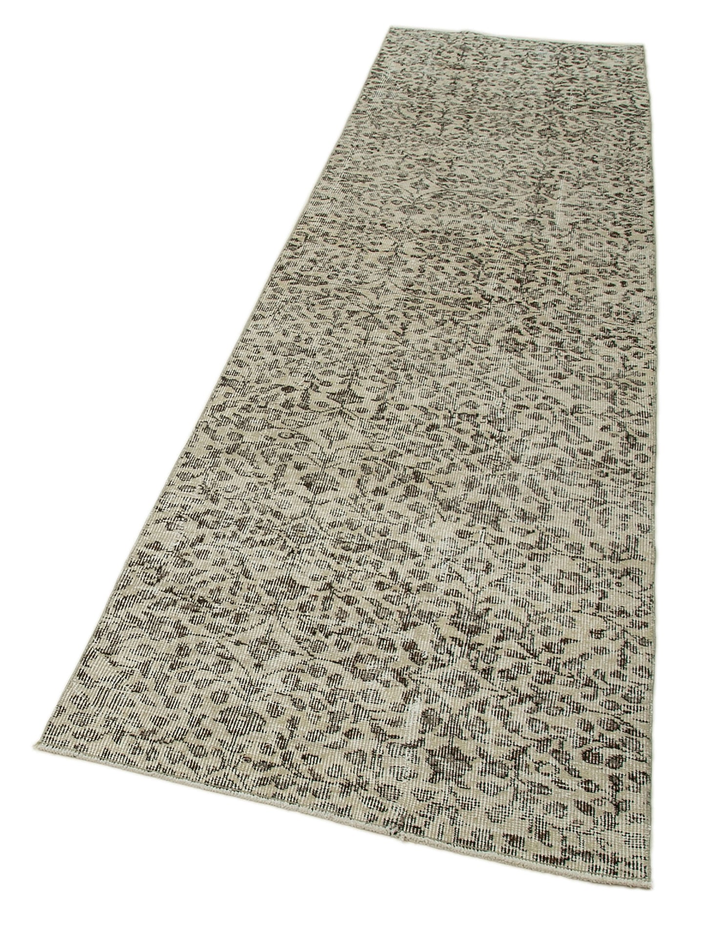 3x10 Beige Overdyed Runner Rug - 34283