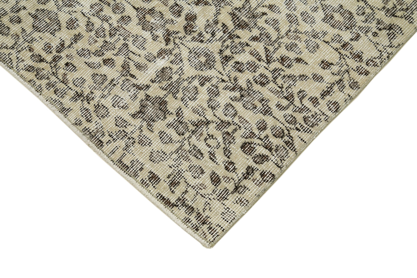 3x10 Beige Overdyed Runner Rug - 34283