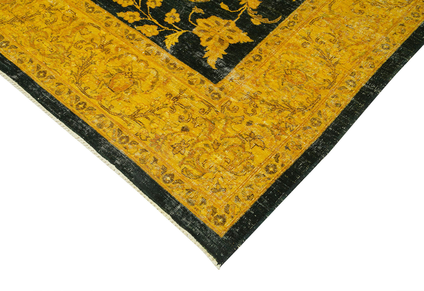 9x11 Yellow Oushak Rug - 34362