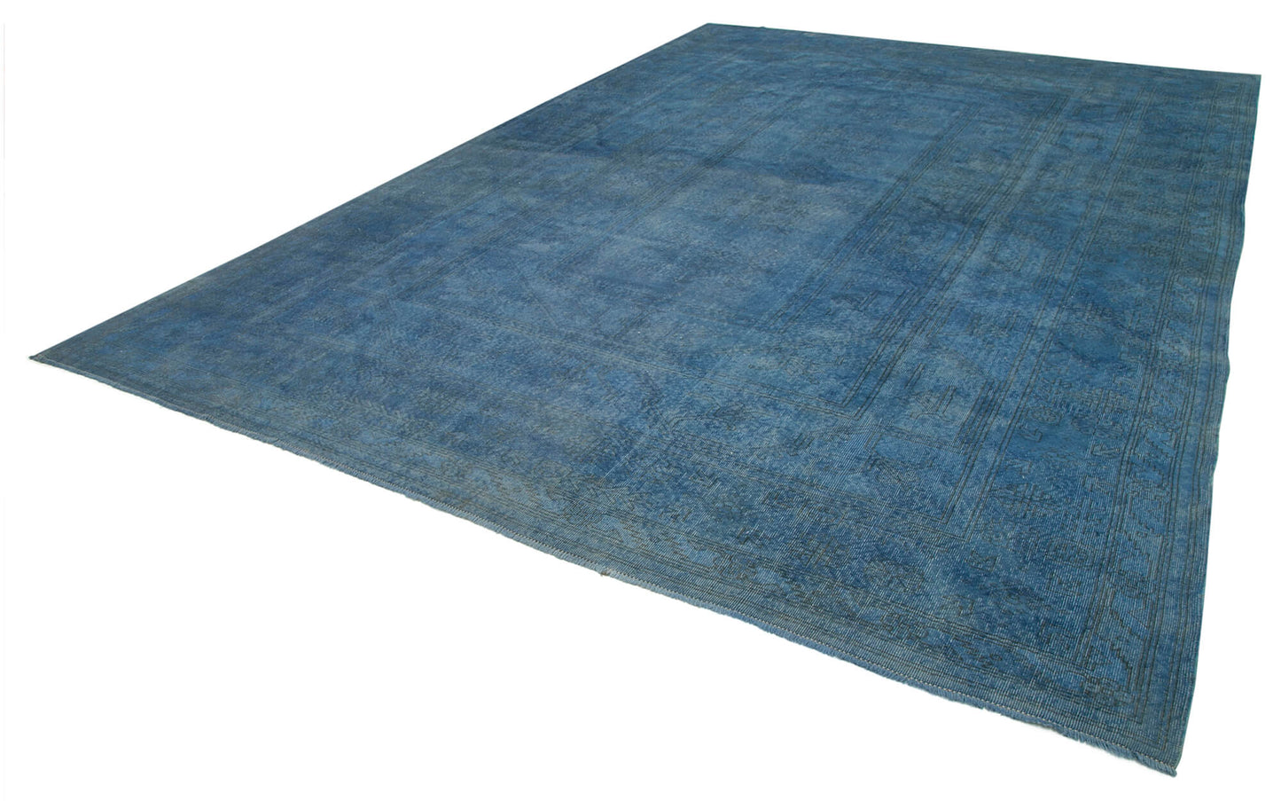 10x15 Blue Oushak Rug - 34365