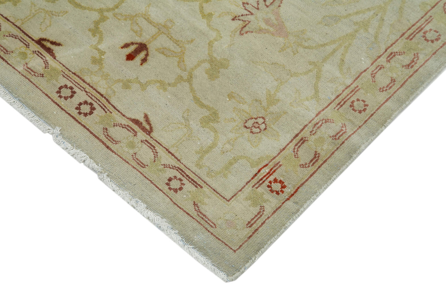 3x11 Beige Oushak Runner Rug - 34388