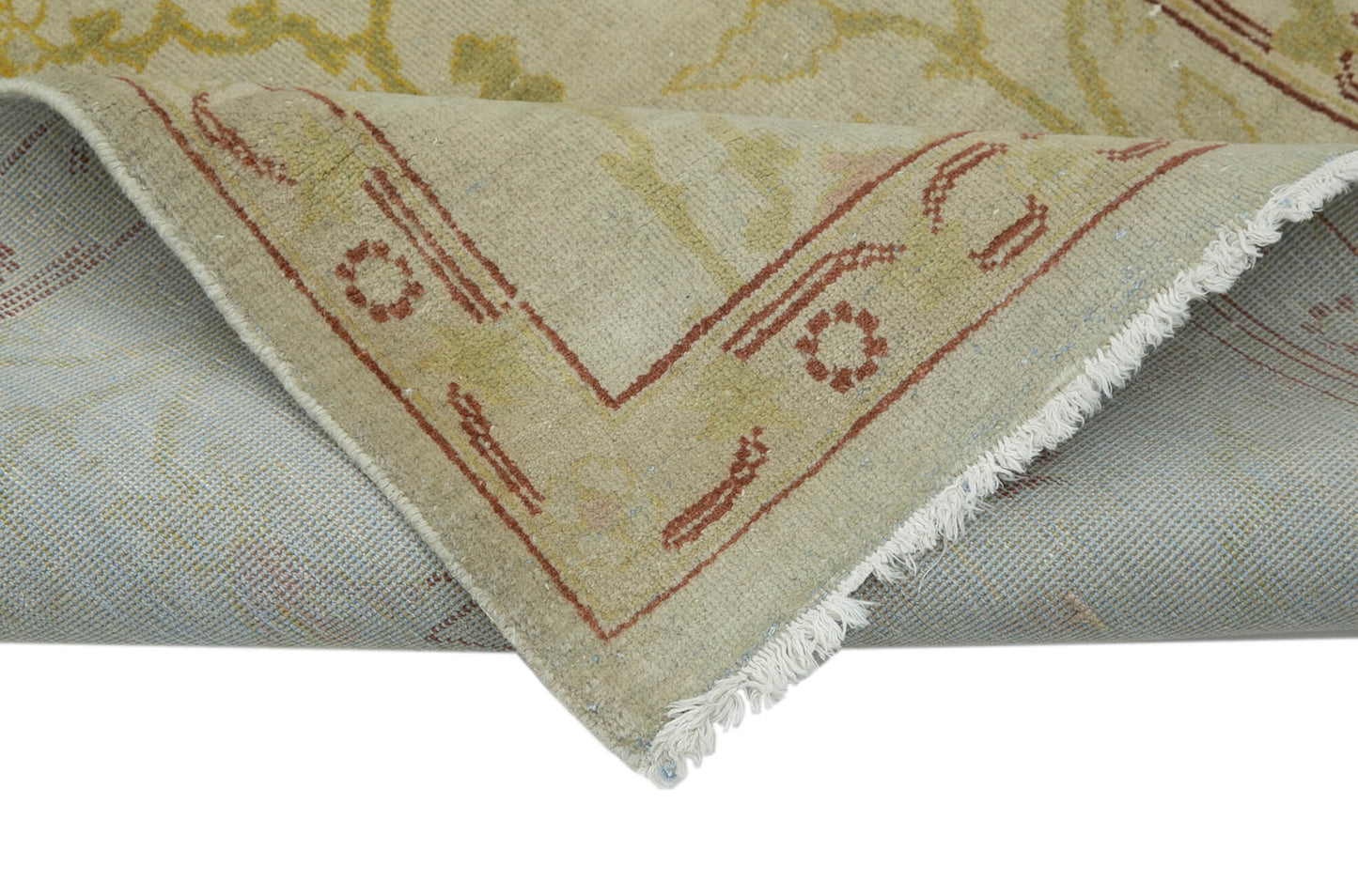 3x11 Beige Oushak Runner Rug - 34388