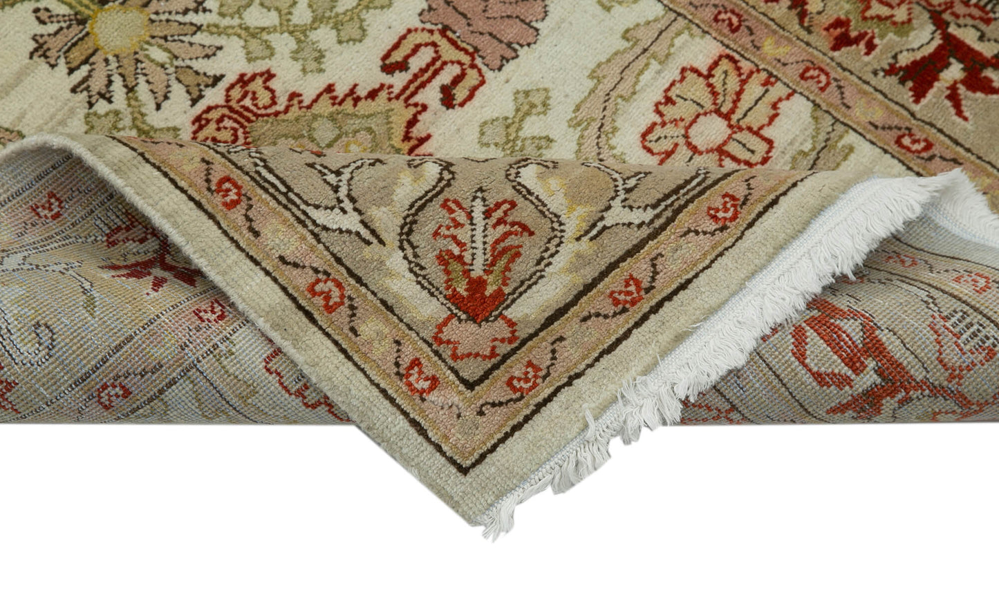 2x14 Beige Oushak Runner Rug - 34391