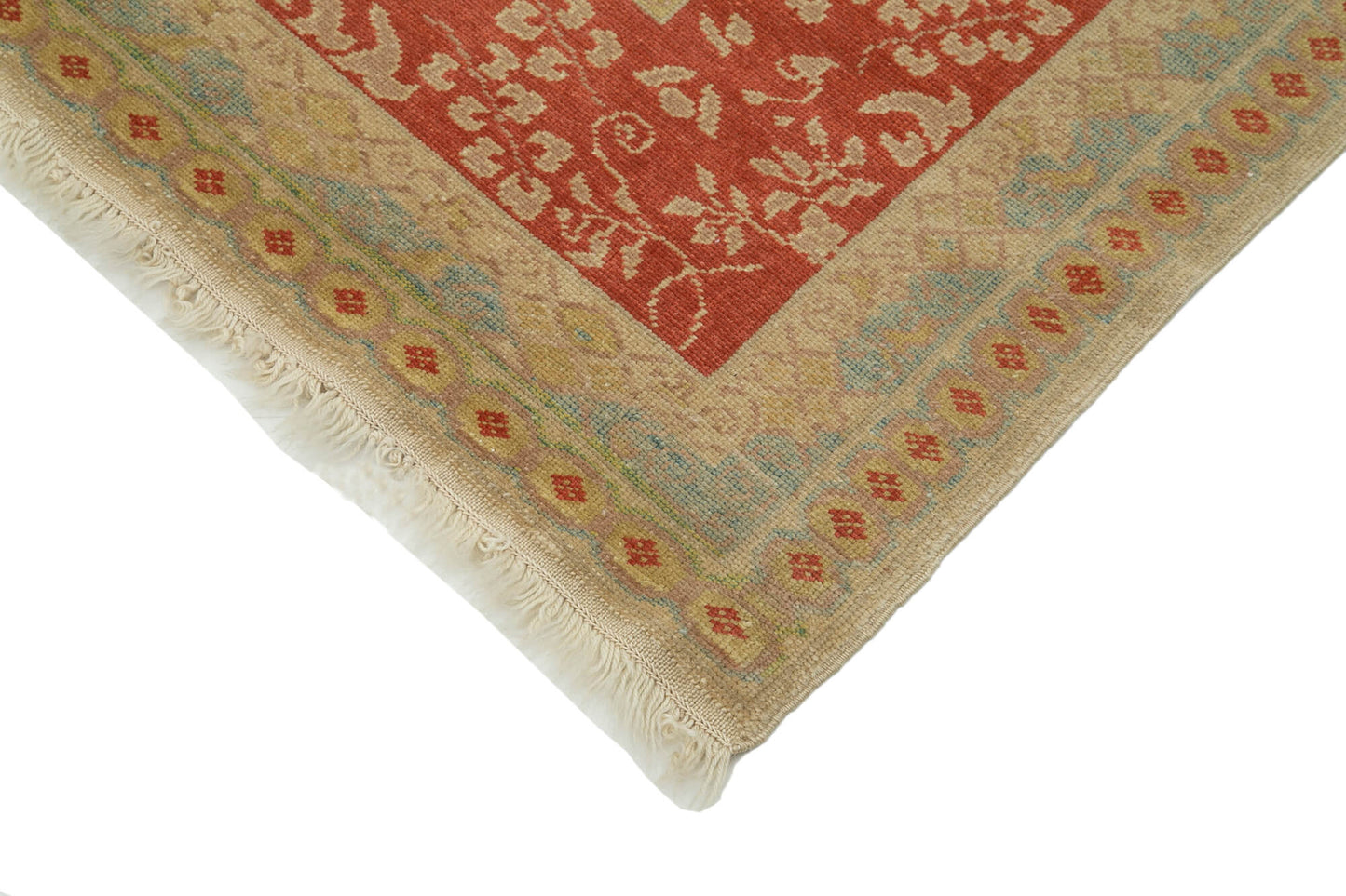 6x8 Beige Oushak Rug - 34435