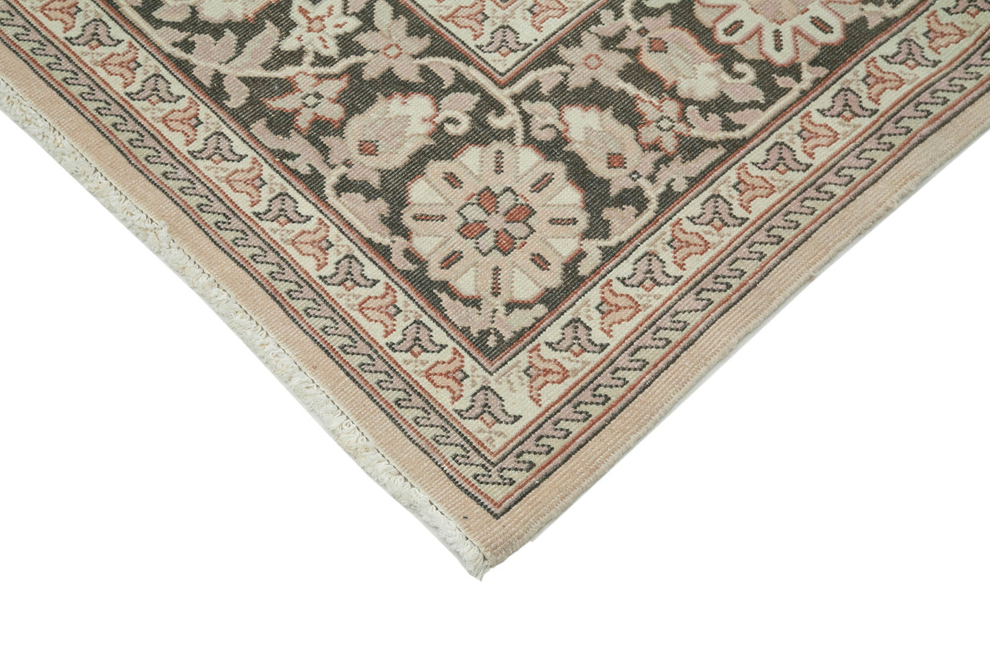 7x10 Beige Oushak Rug - 34438