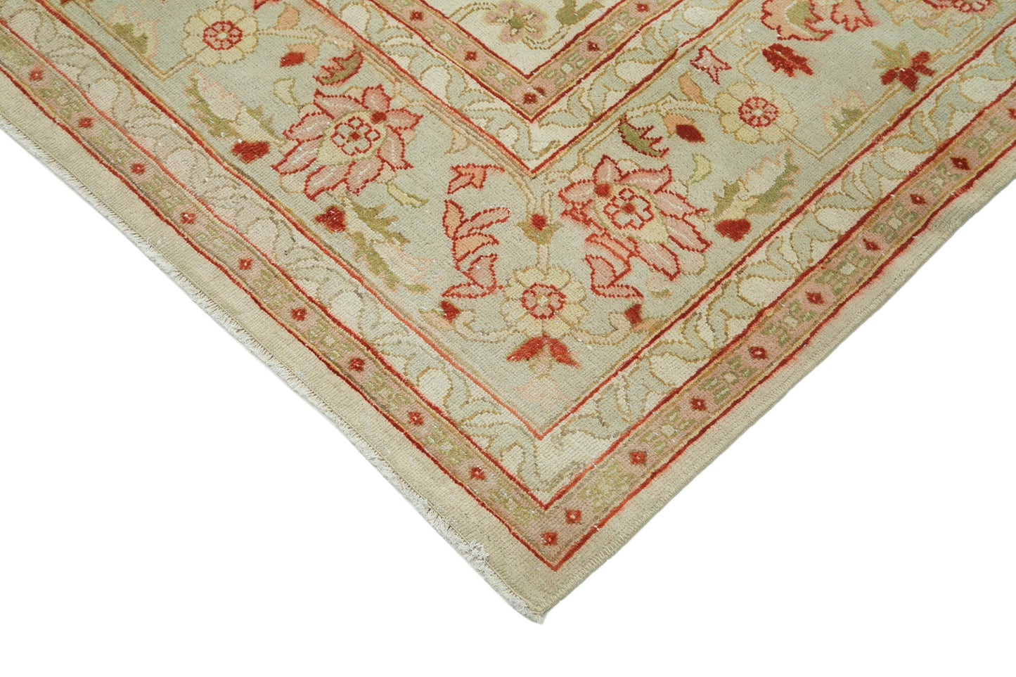 8x10 Beige Oushak Rug - 34441