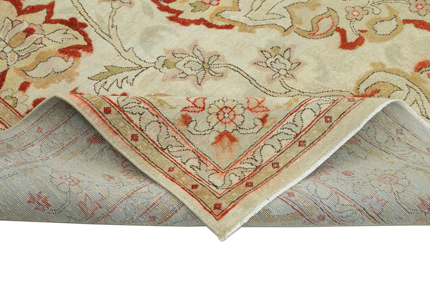 8x10 Beige Oushak Rug - 34441