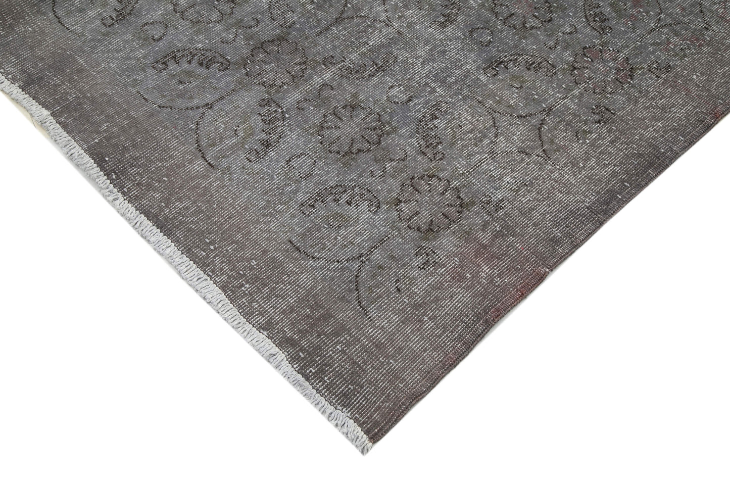 7x10 Grey Overdyed Rug - 34579