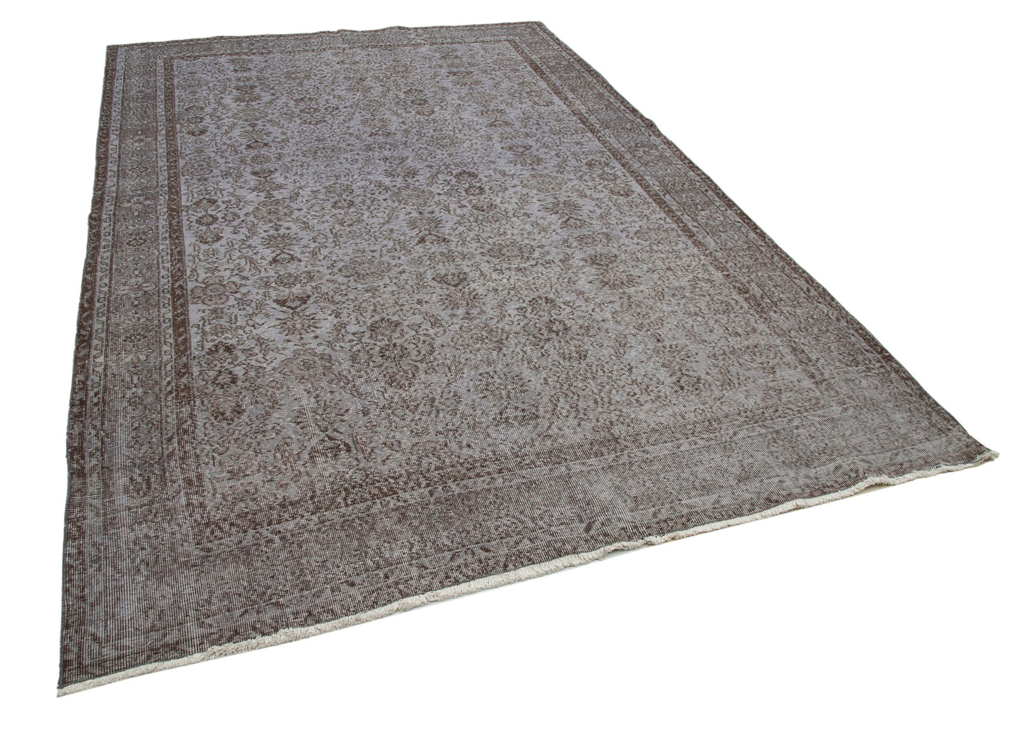 7x10 Grey Overdyed Rug - 34581