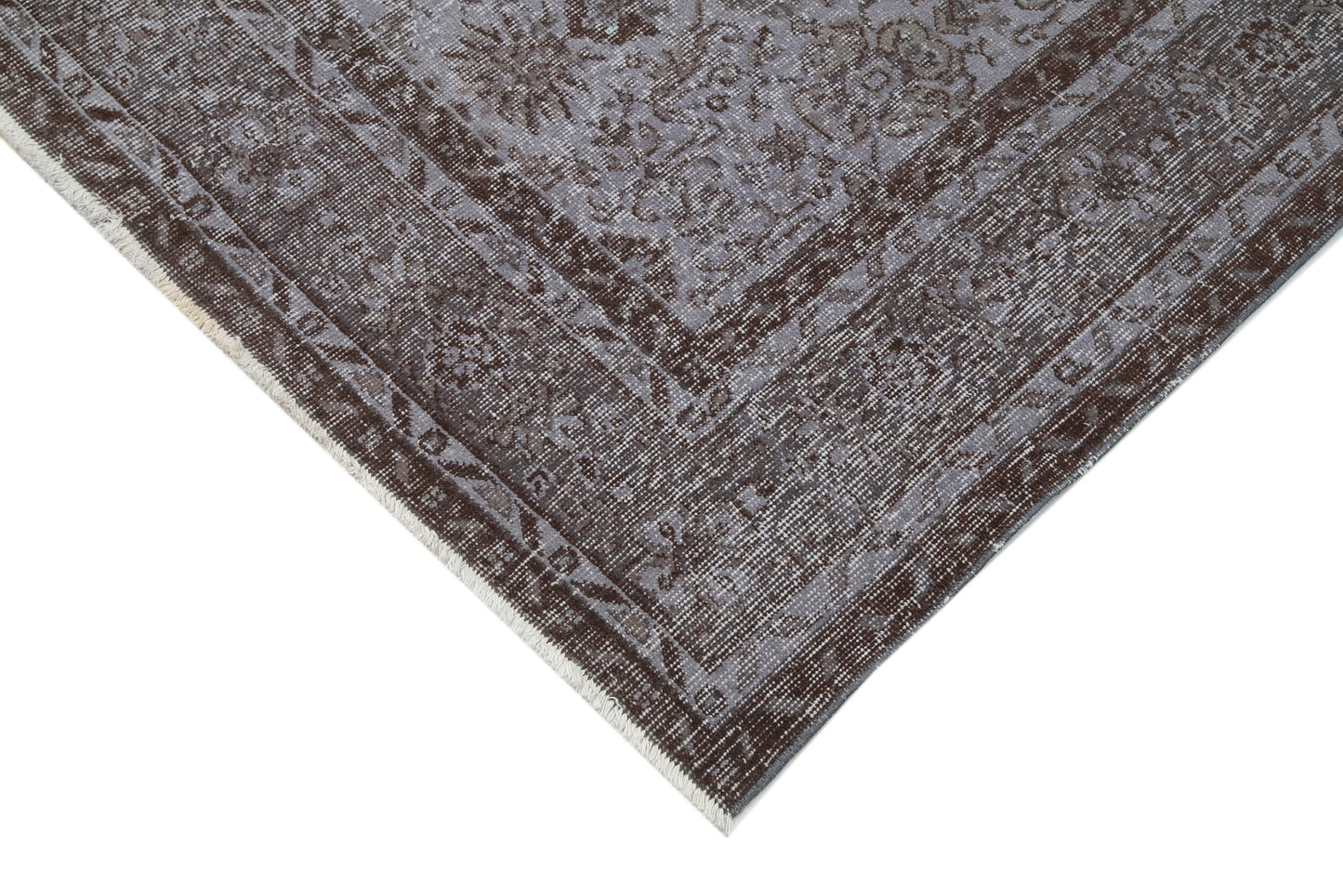 7x10 Grey Overdyed Rug - 34581