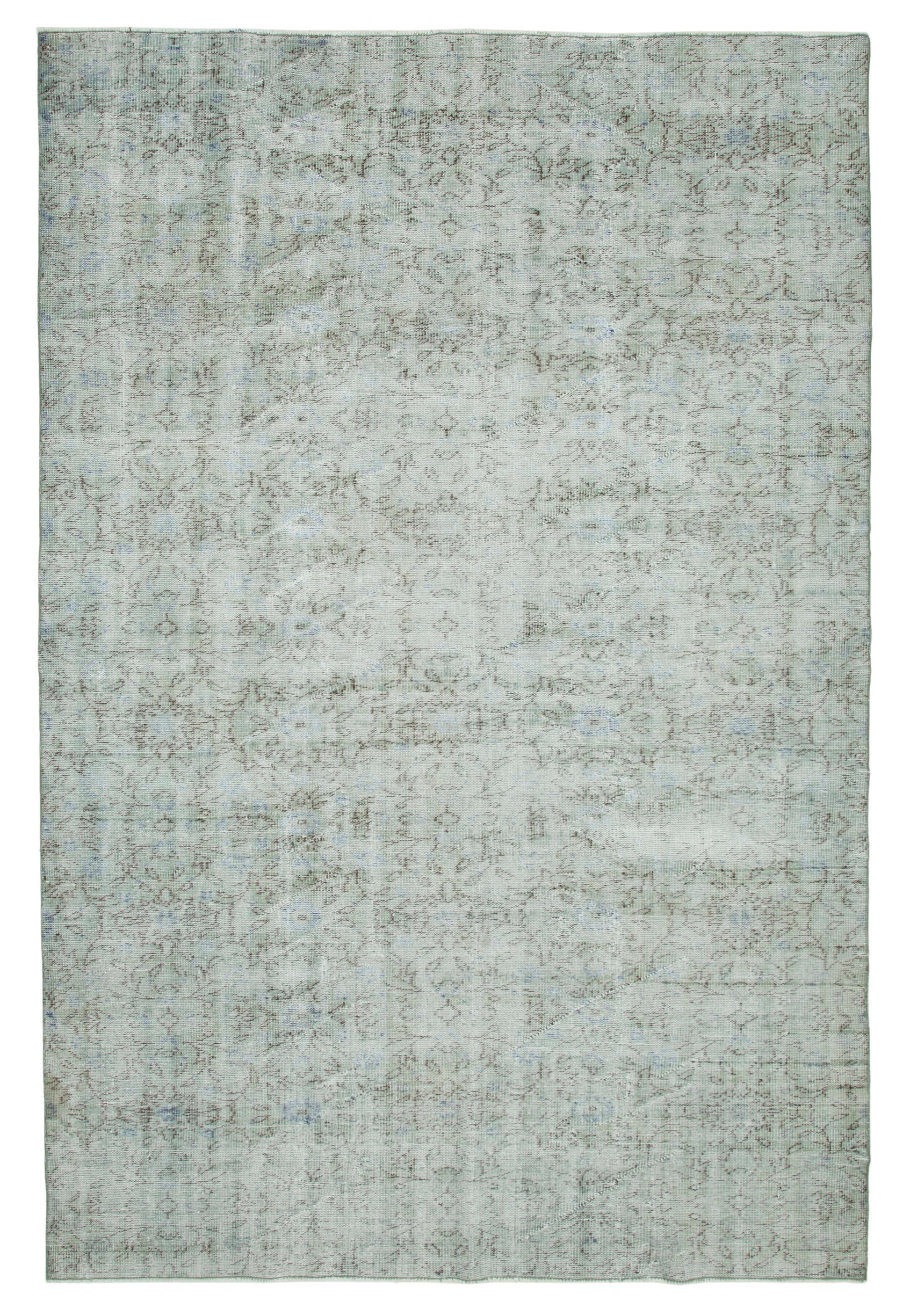 7x10 Grey Overdyed Rug - 34596