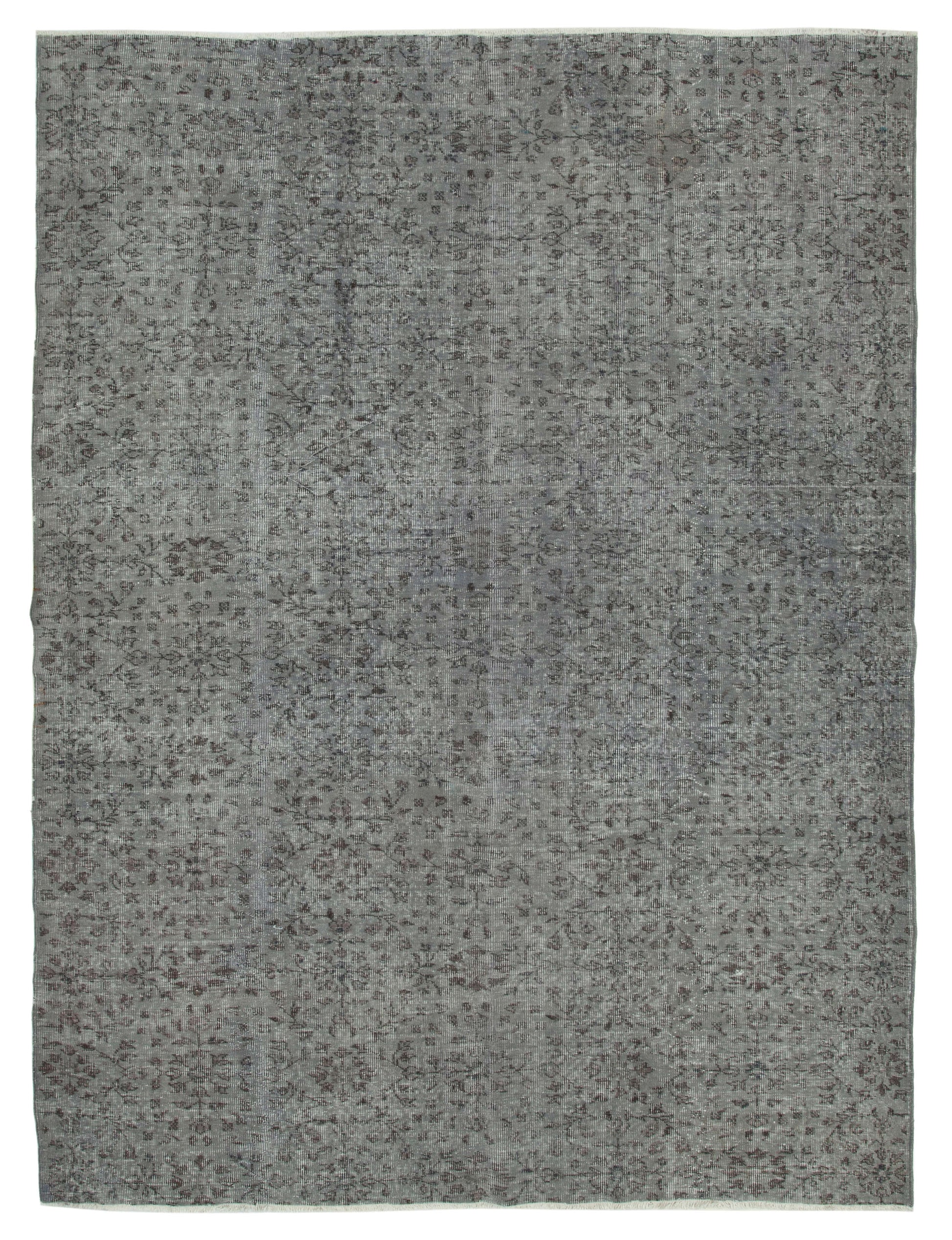 8x10 Grey Overdyed Rug - 34609