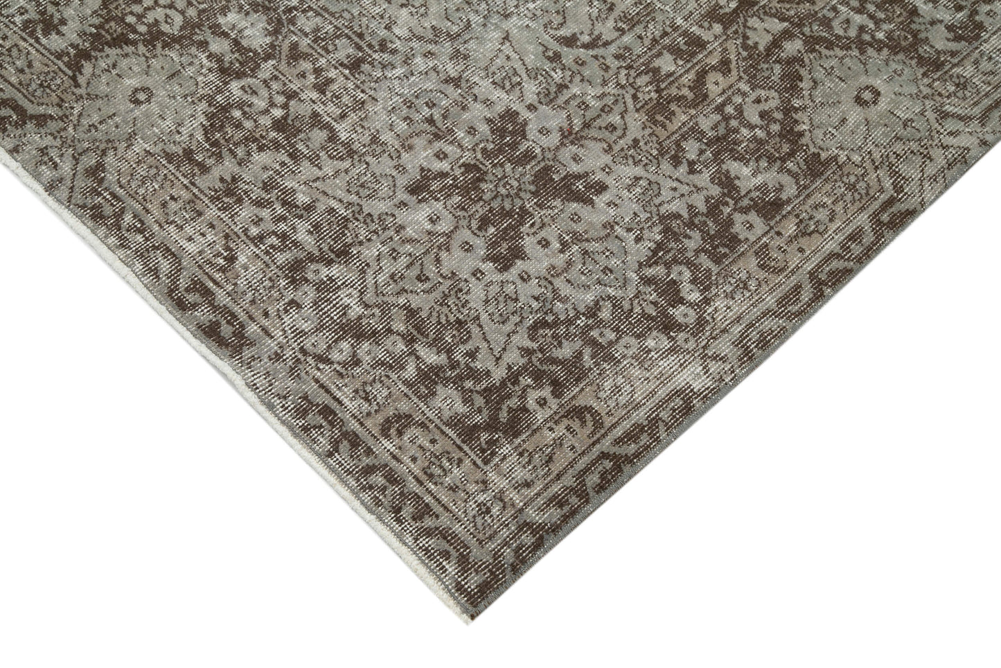 7x10 Grey Overdyed Rug - 34614