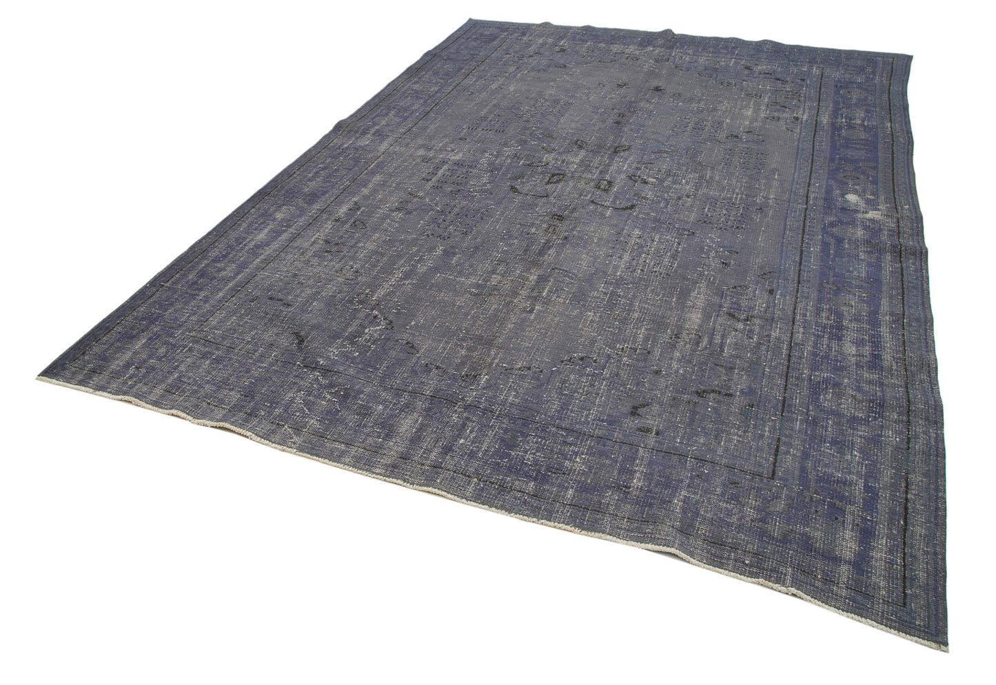 7x11 Grey Overdyed Rug - 34620