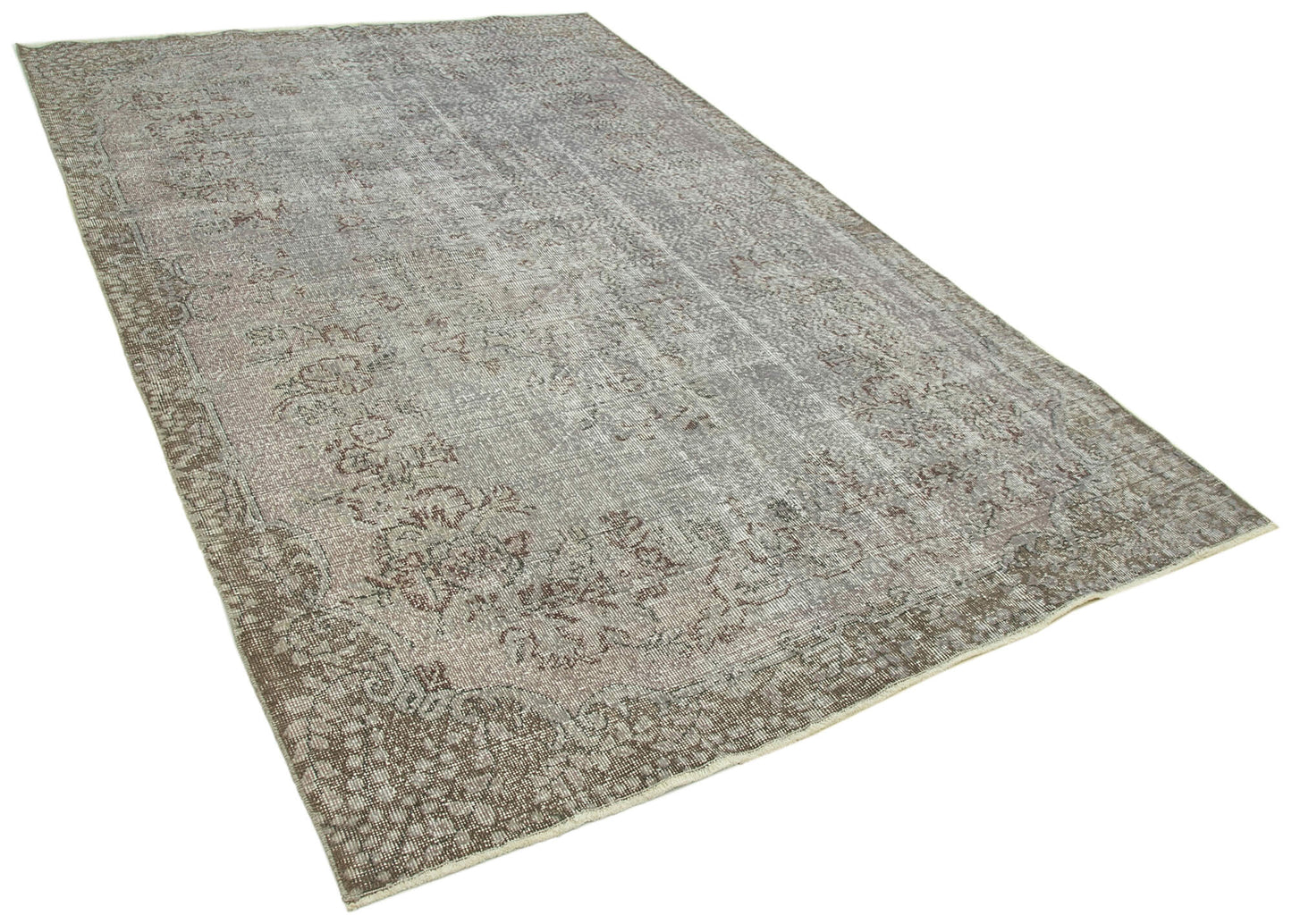 6x9 Grey Overdyed Rug - 34667