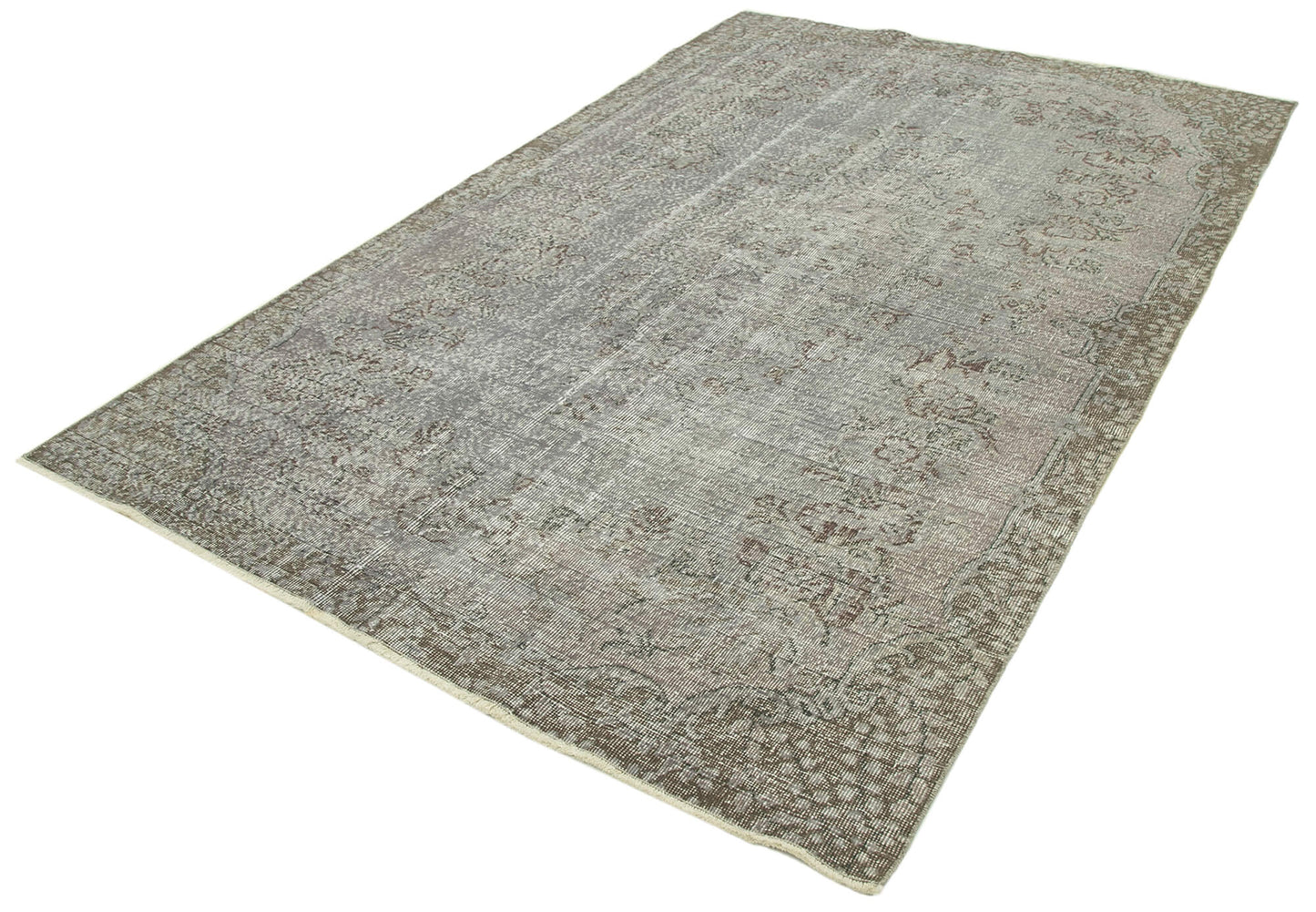 6x9 Grey Overdyed Rug - 34667