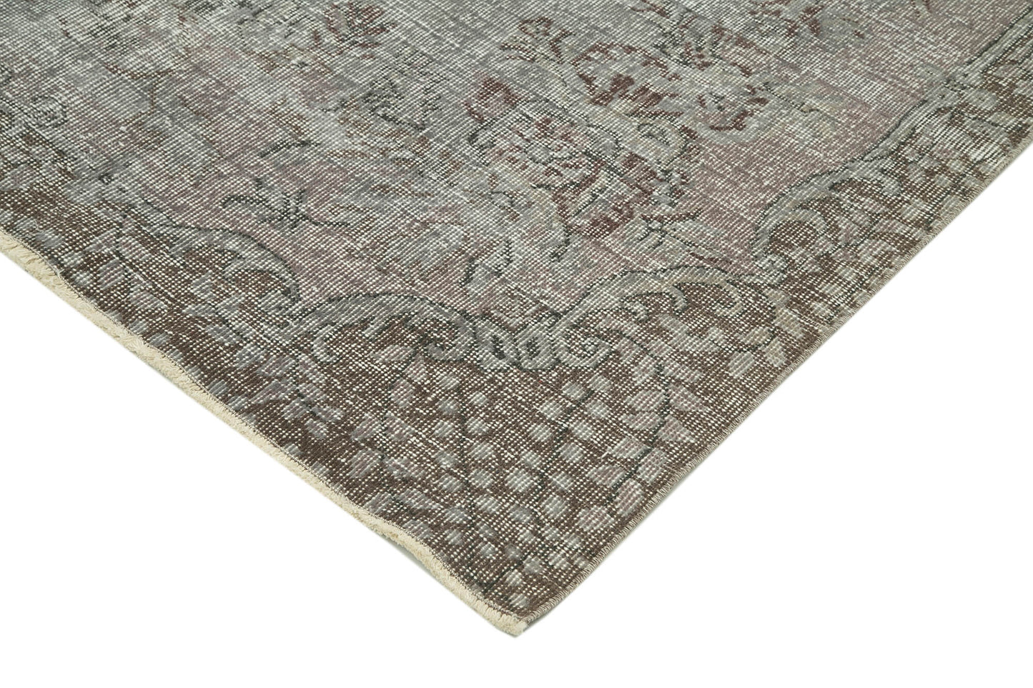 6x9 Grey Overdyed Rug - 34667