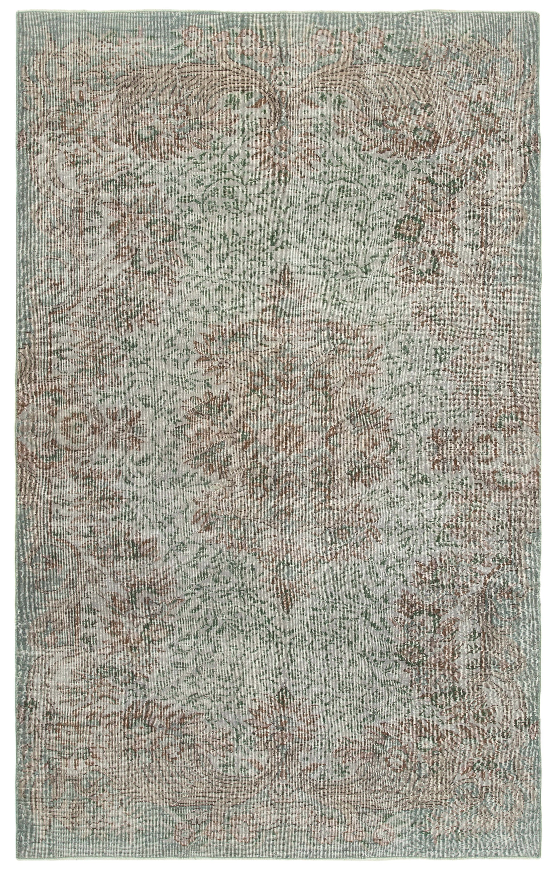 6x9 Grey Overdyed Rug - 34688