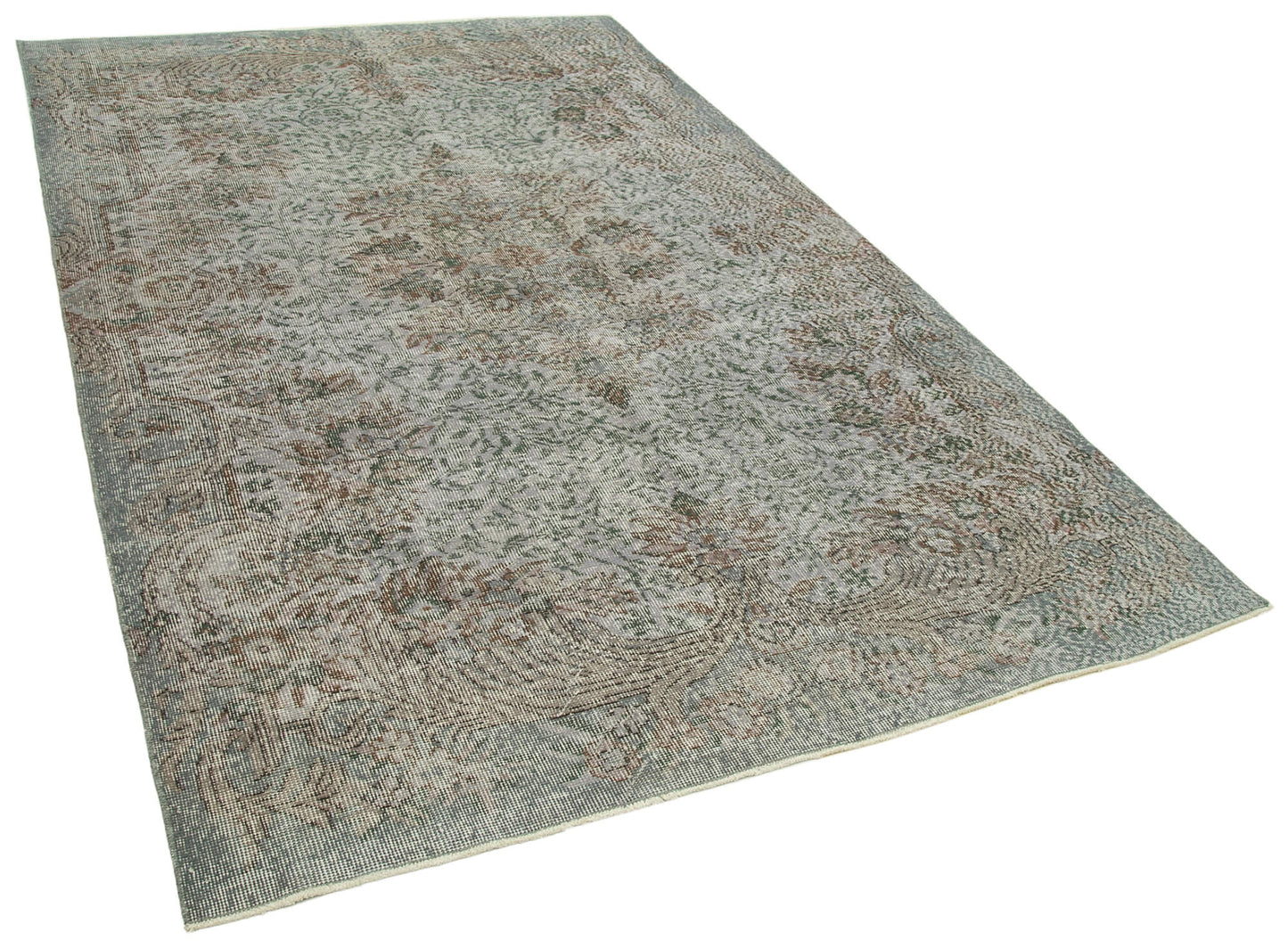 6x9 Grey Overdyed Rug - 34688