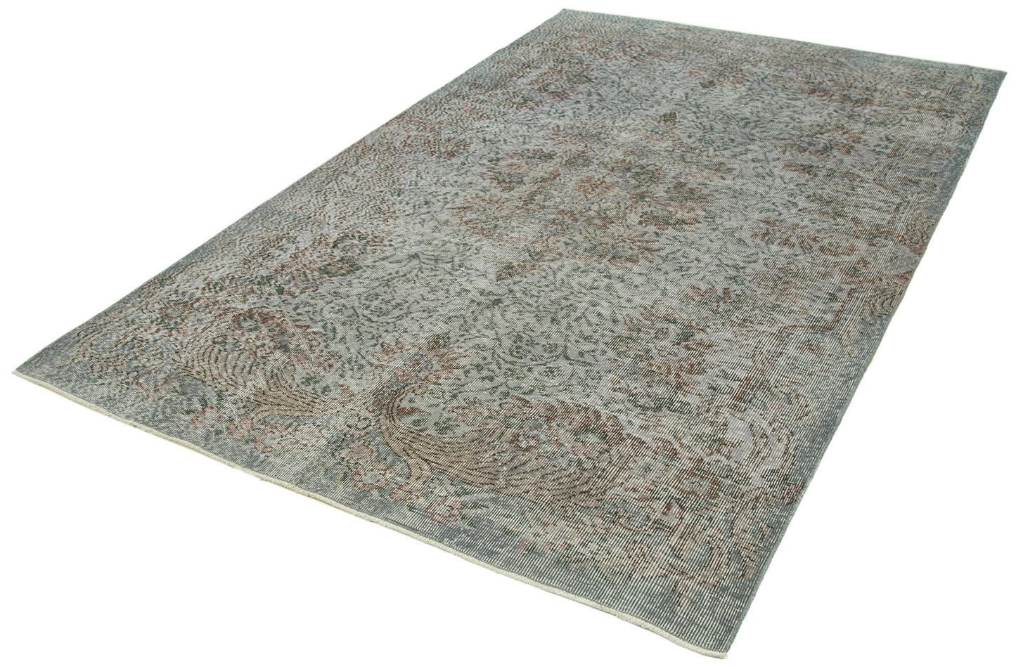 6x9 Grey Overdyed Rug - 34688