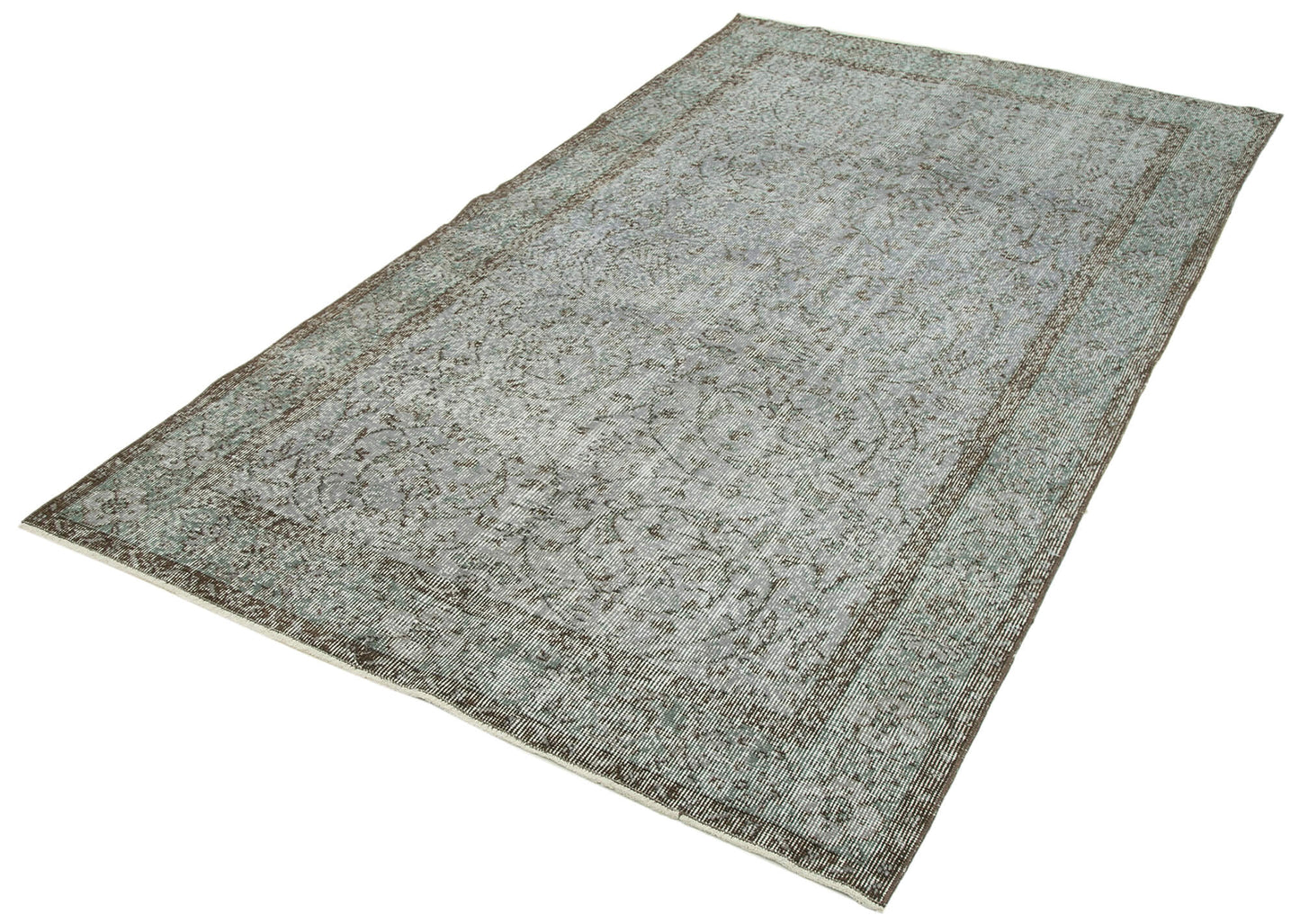 5x8 Grey Overdyed Rug - 34704