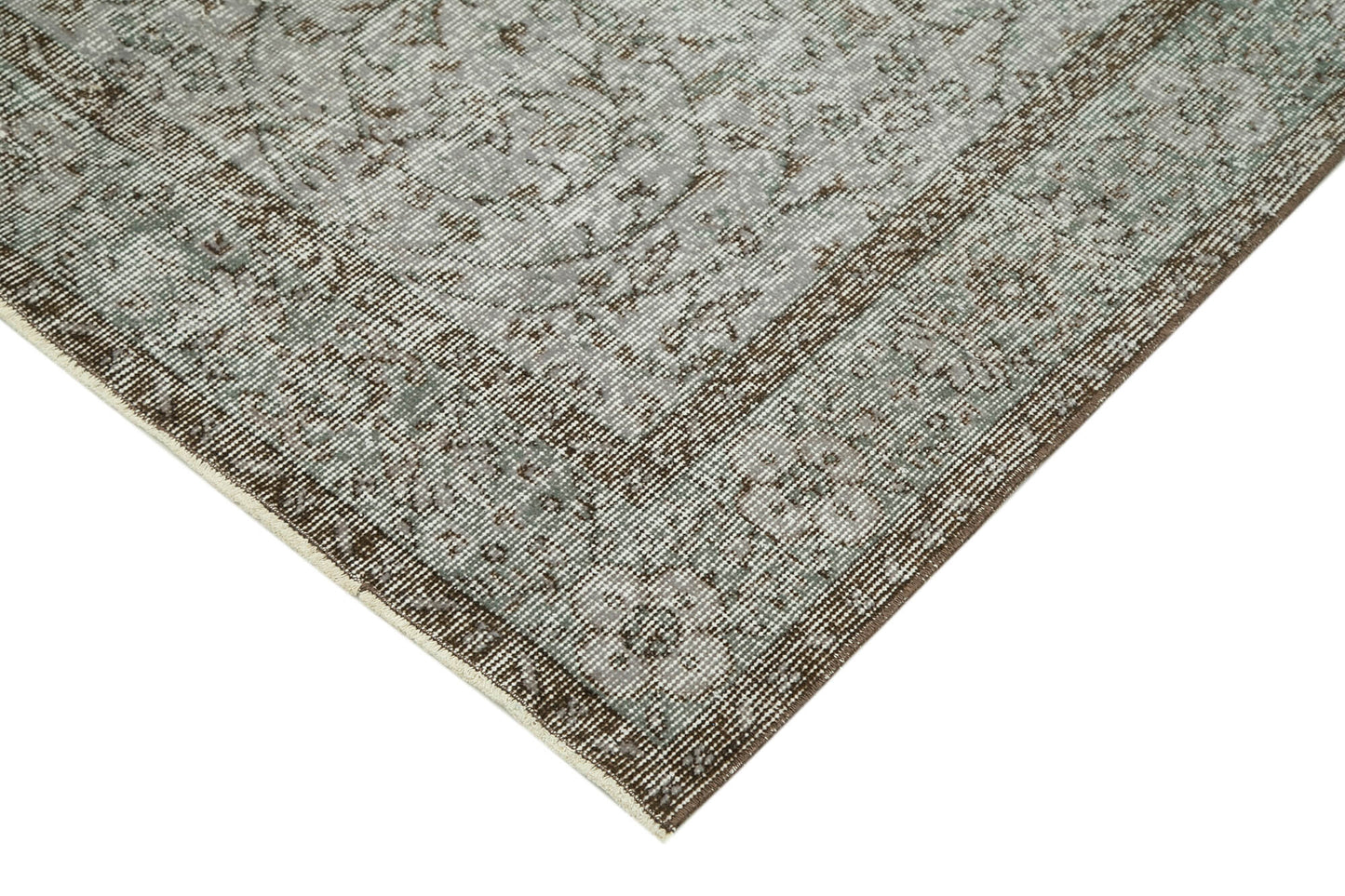 5x8 Grey Overdyed Rug - 34704