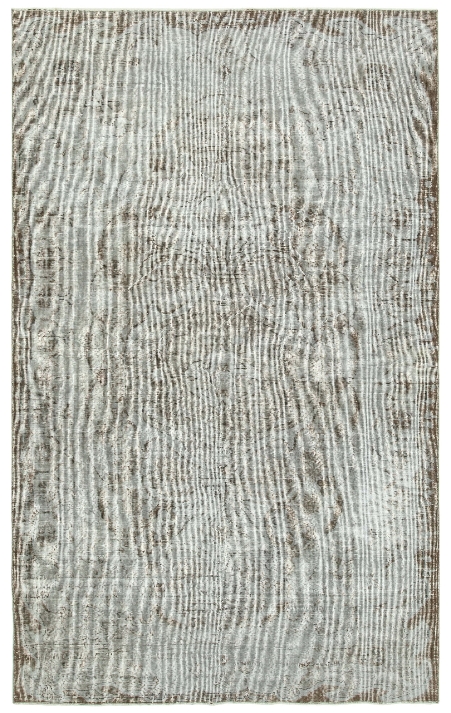 5x8 Grey Overdyed Rug - 34708