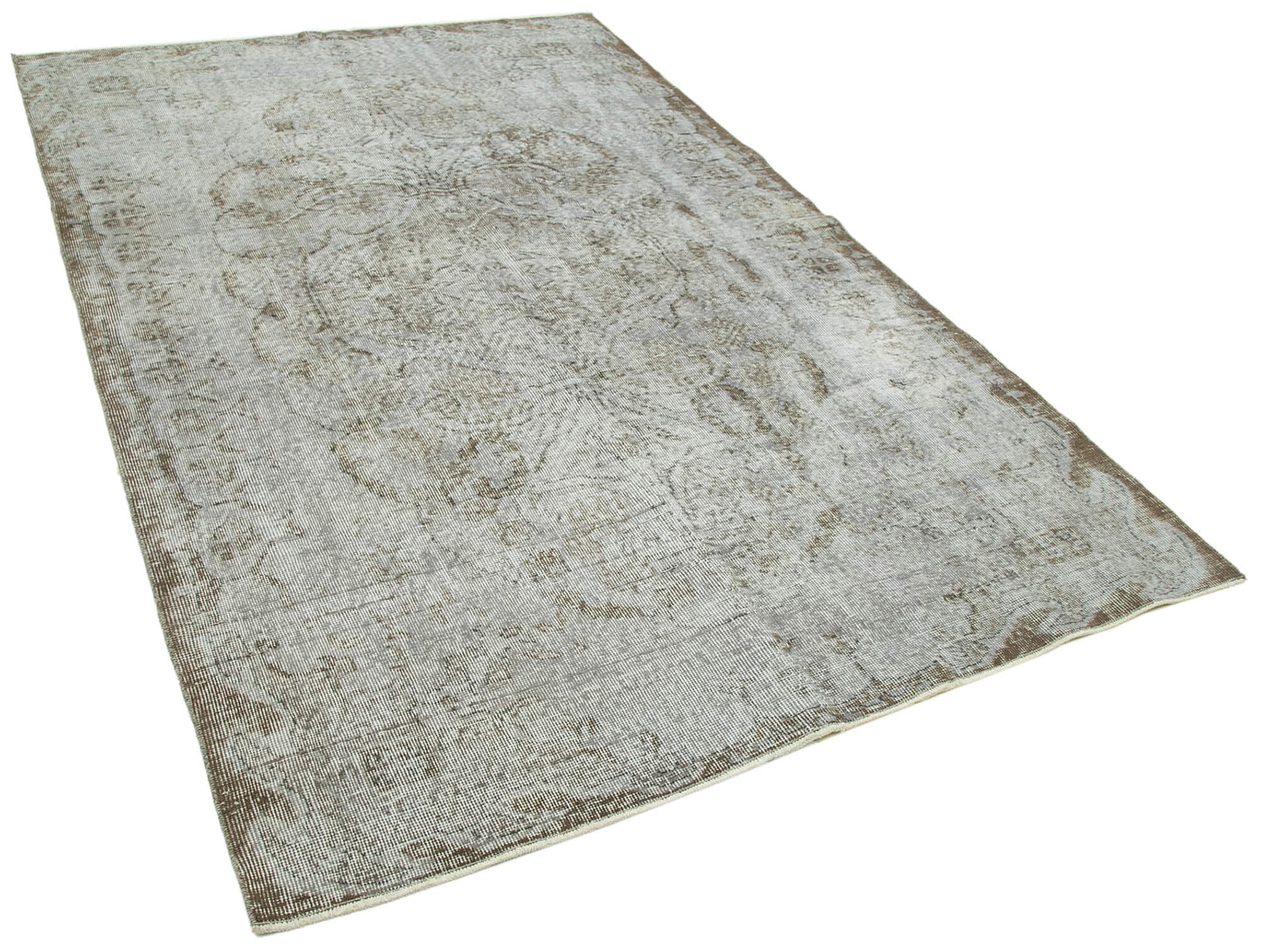 5x8 Grey Overdyed Rug - 34708