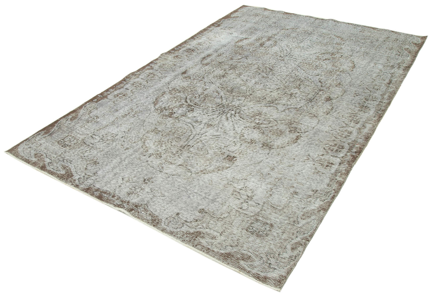 5x8 Grey Overdyed Rug - 34708