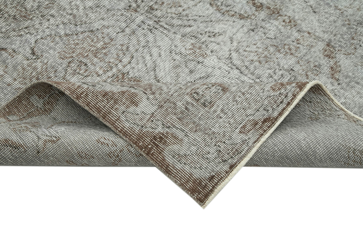 5x8 Grey Overdyed Rug - 34708