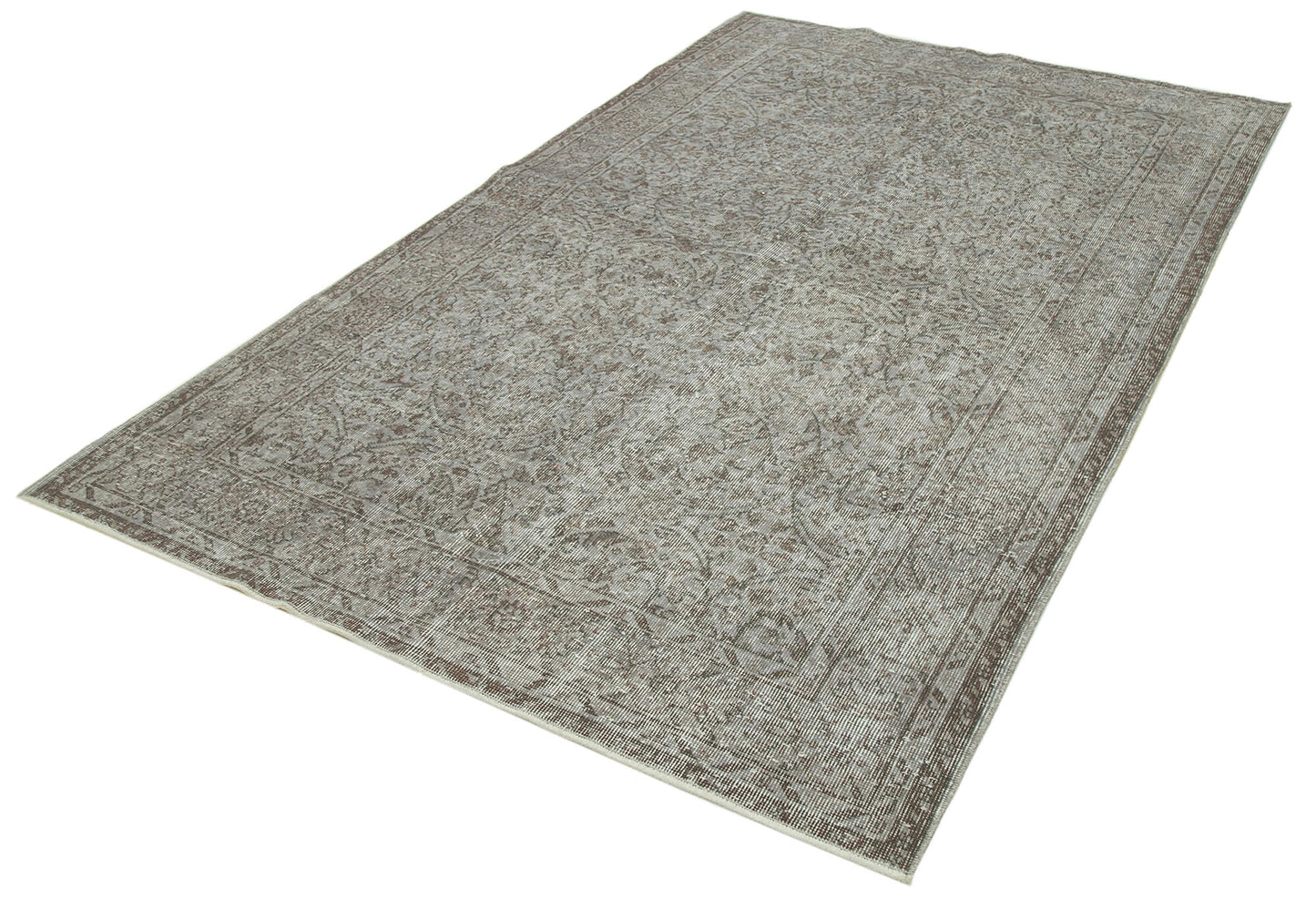 5x9 Grey Overdyed Rug - 34709