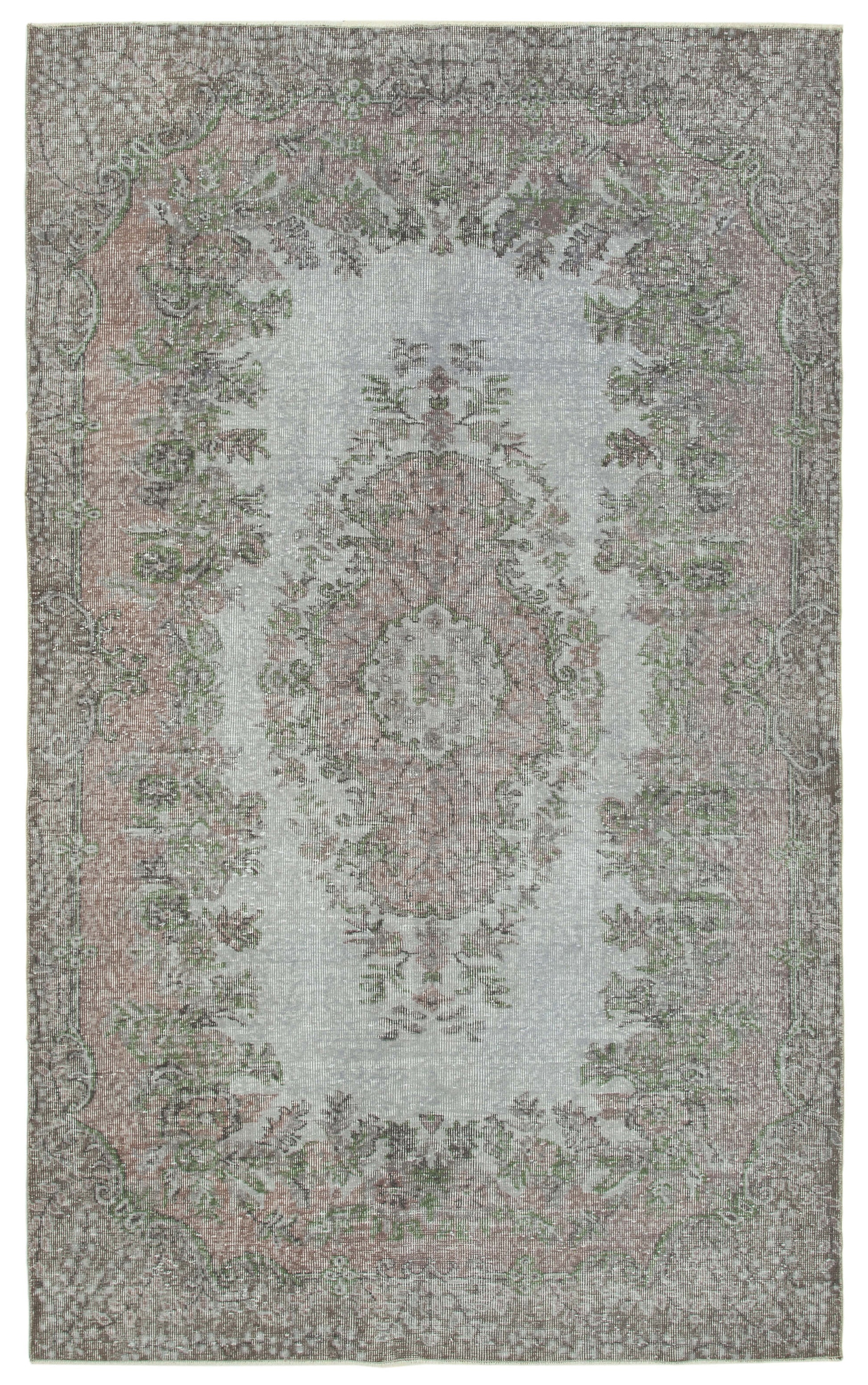 5x9 Blue Overdyed Rug - 34711