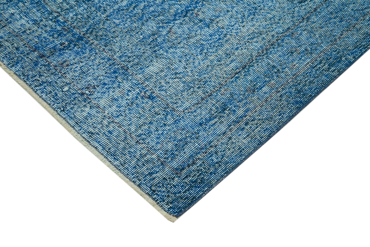 5x9 Blue Overdyed Rug - 34719