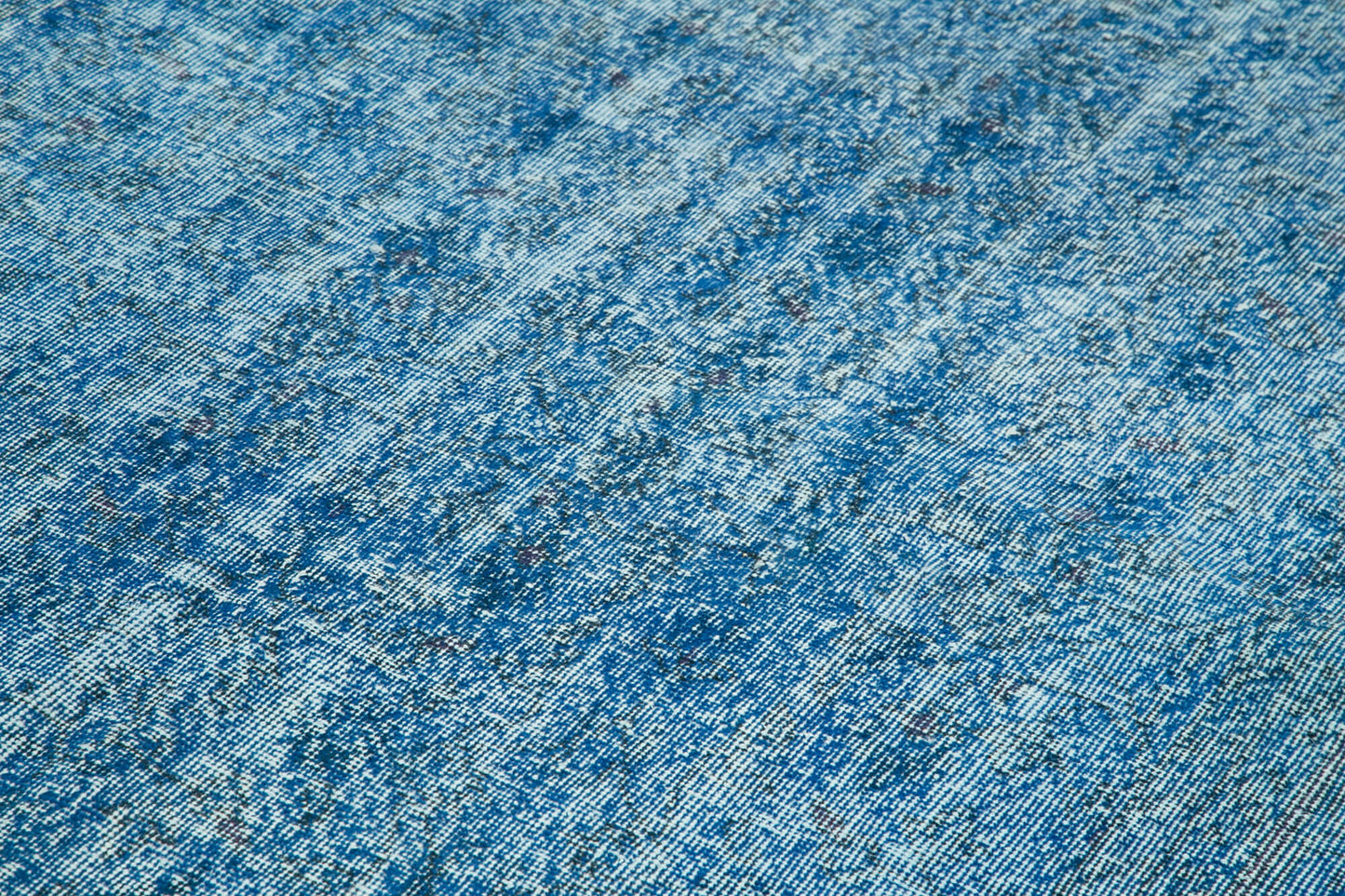 5x9 Blue Overdyed Rug - 34719