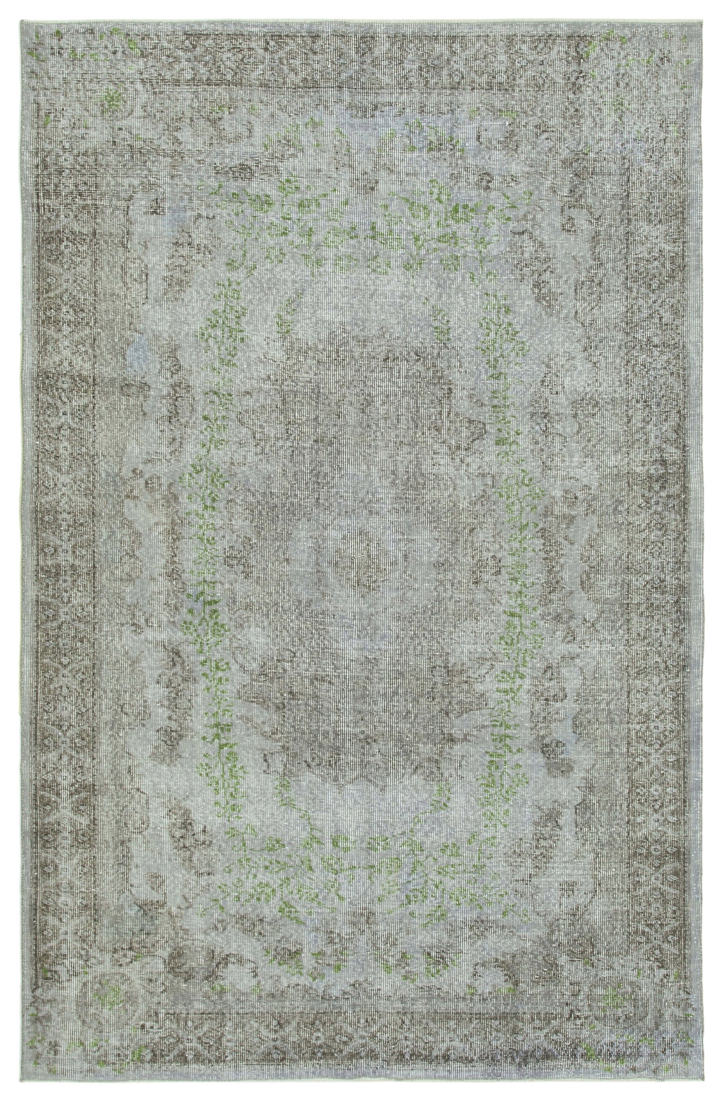 6x9 Grey Overdyed Rug - 34734