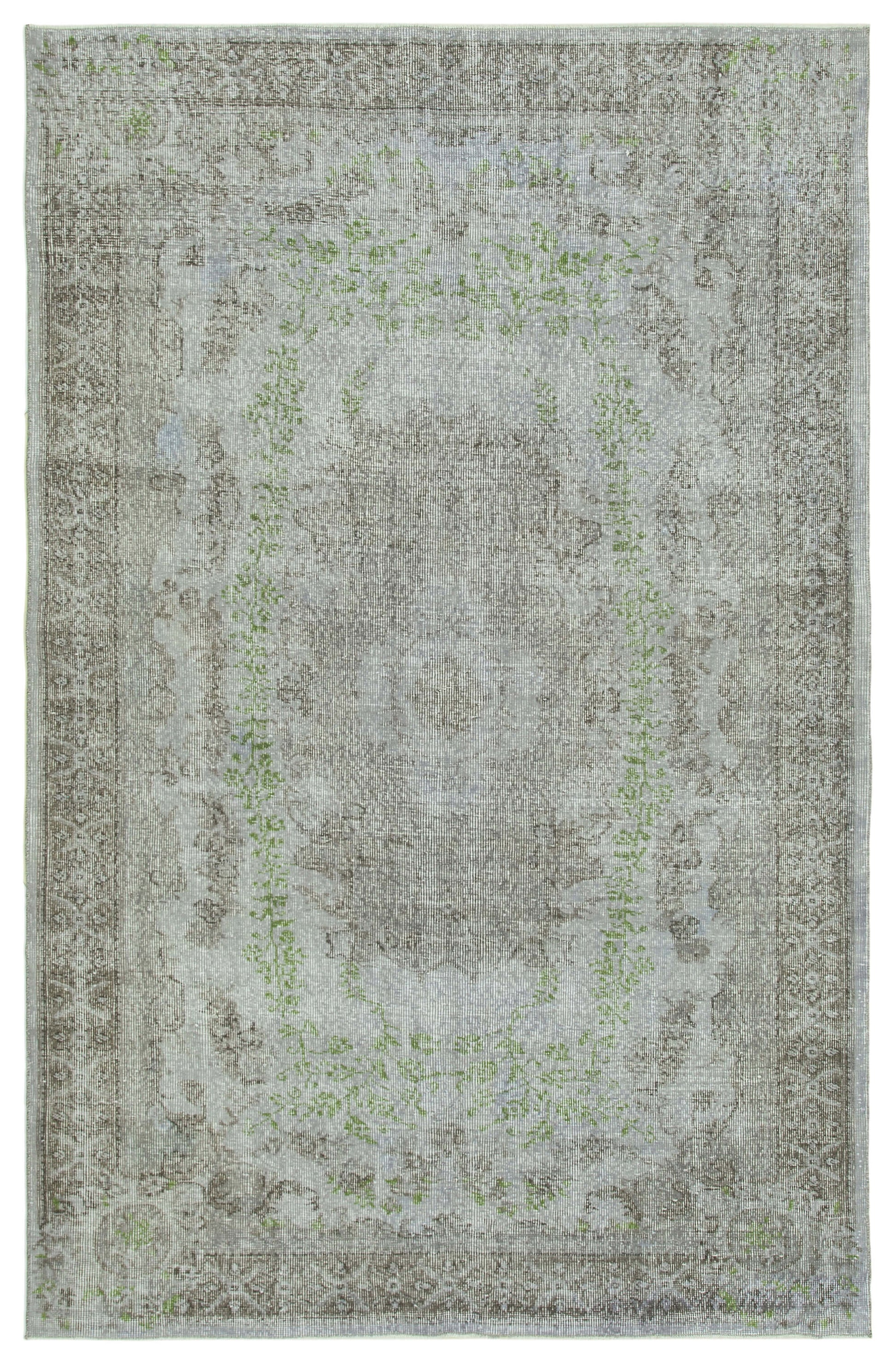 6x9 Grey Overdyed Rug - 34734