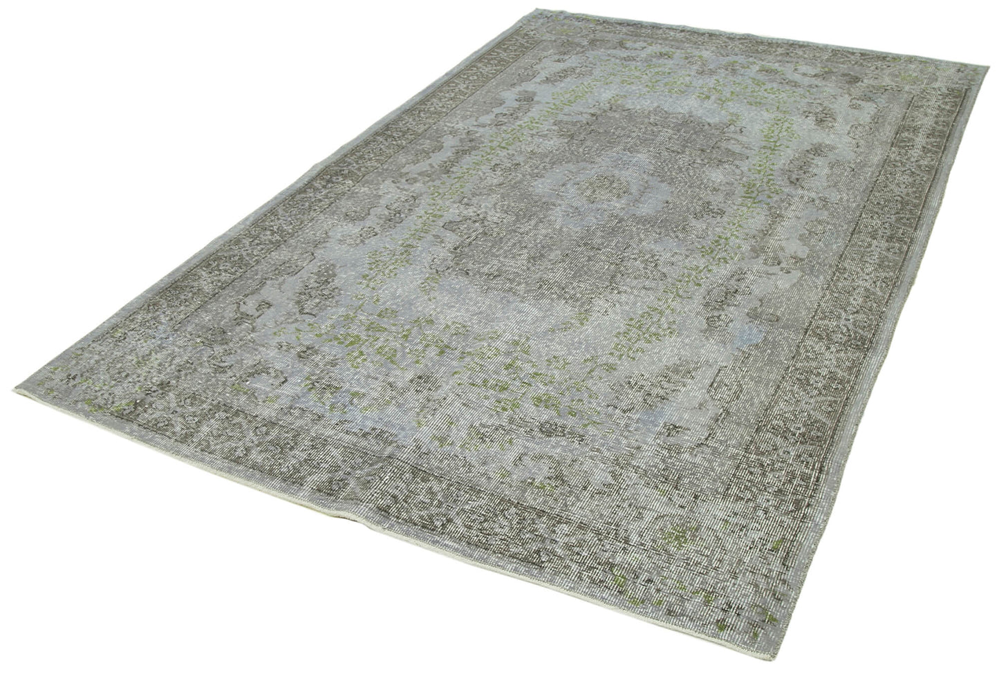 6x9 Grey Overdyed Rug - 34734