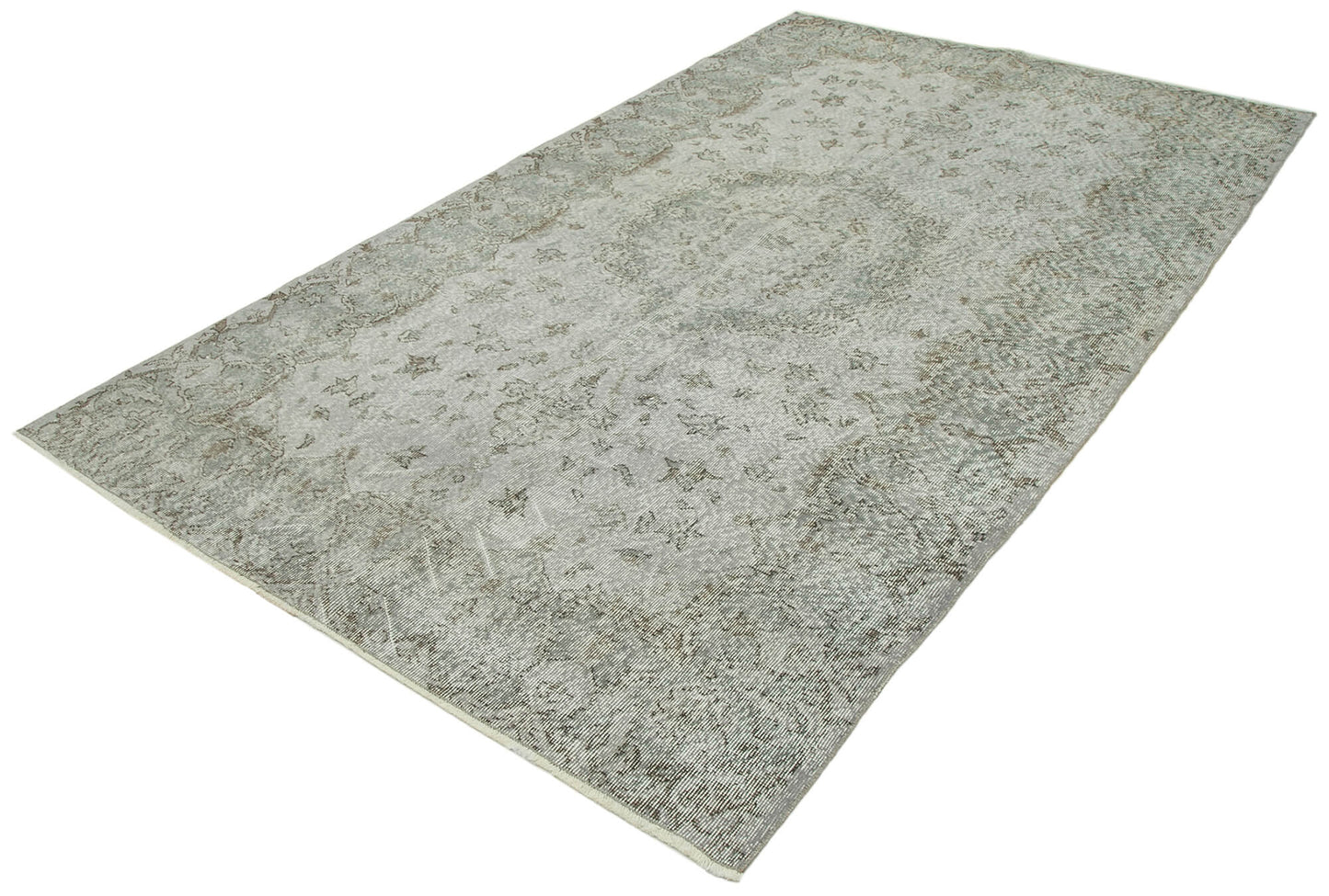 5x9 Grey Overdyed Rug - 34735