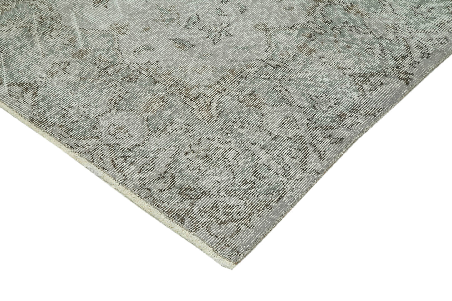 5x9 Grey Overdyed Rug - 34735