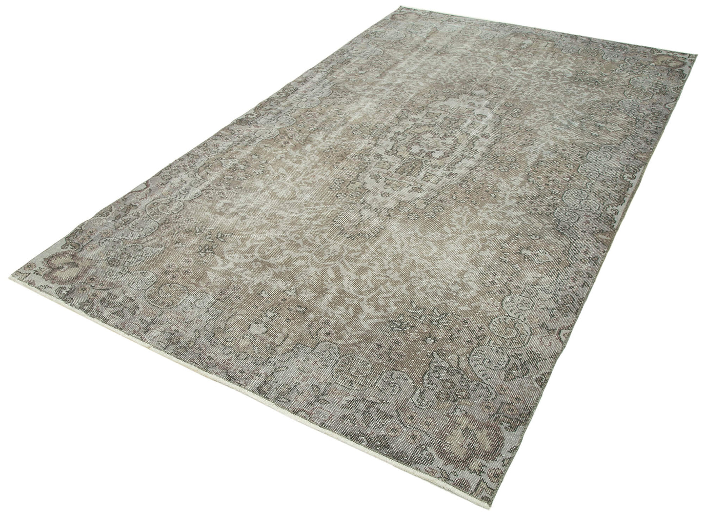 5x9 Grey Overdyed Rug - 34736