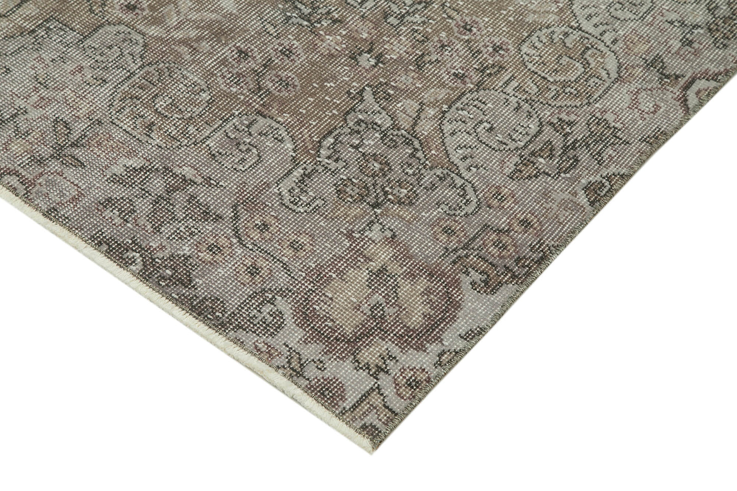 5x9 Grey Overdyed Rug - 34736